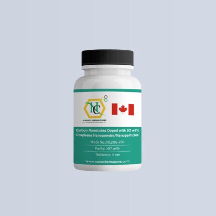 Graphene Nanoplatelet, Purity: 99.9+%, Size: 5 nm, S.A: 135 m2/g, Dia: 7 μm