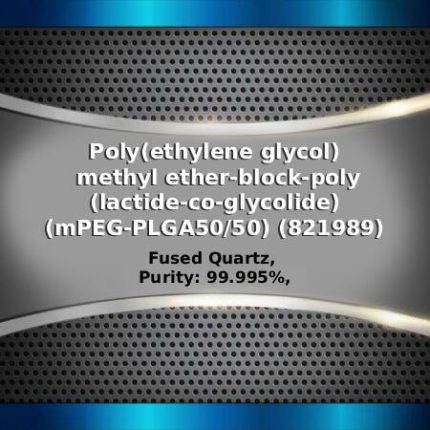 Poly(ethylene glycol) methyl ether-block-poly(lactide-co-glycolide)(mPEG-PLGA50/50) (821989)