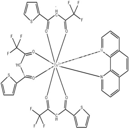 Tris(4,4,4-trifluoro-1-(2-thienyl)-1,3-butanediono)europium, 99.9%