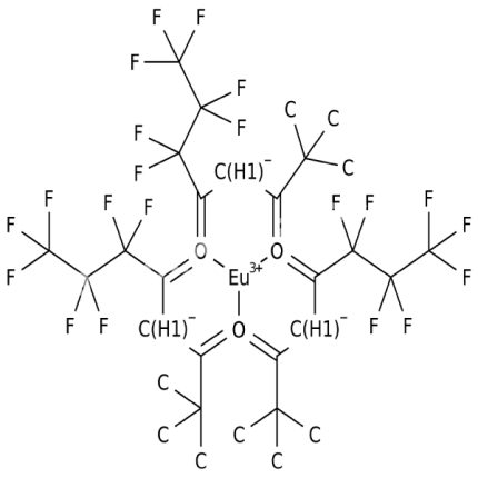Tris(6,6,7,7,8,8,8-heptafluoro-2,2-dimethyl-3,5-octandionato)cerium, 99.9%